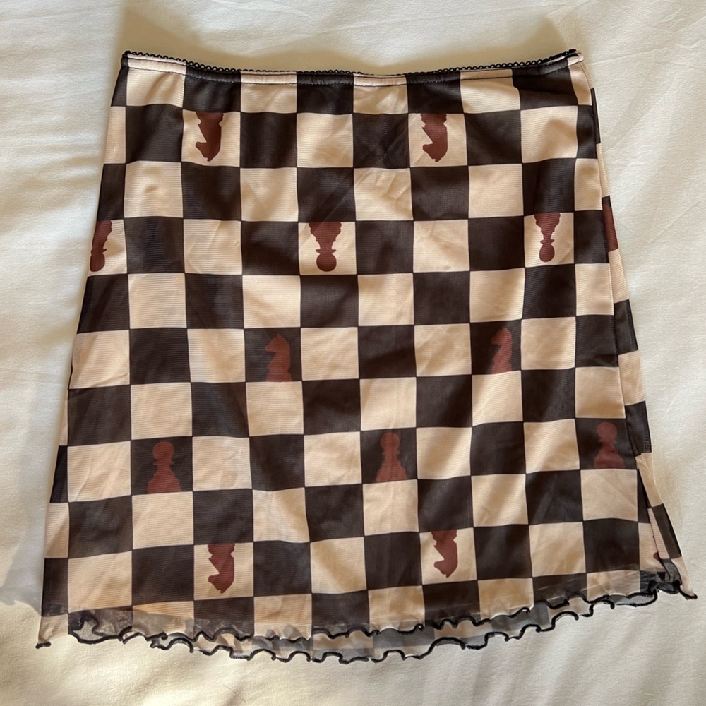 Urban Outfitters Chess ♟️ Skirt